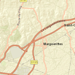Saint-Gervasy Street Map