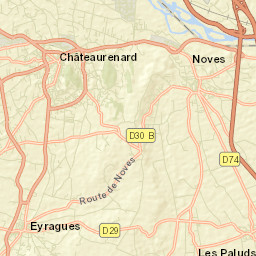 Châteaurenard Street Map