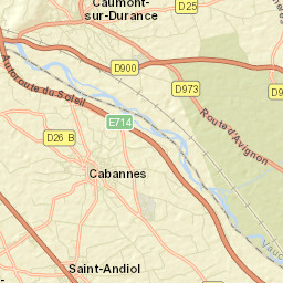 Saint-Andiol Street Map