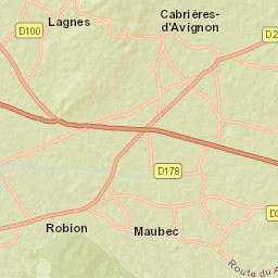 Maubec Street Map