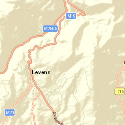 Levens Street Map