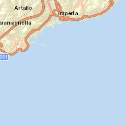 Imperia Street Map