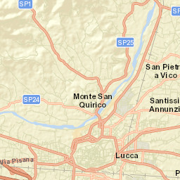 Lucca Street Map
