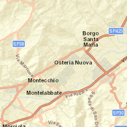 Borgo Santa Maria Street Map