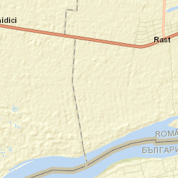 Comuna Rast Street Map