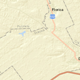 Comuna Dracea Street Map