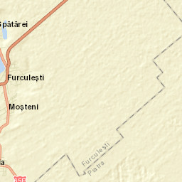 Comuna Furculeşti Street Map