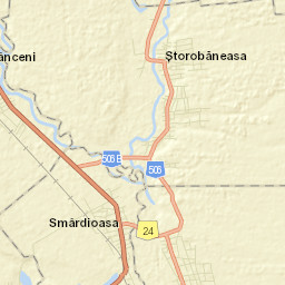 Comuna Smârdioasa Street Map