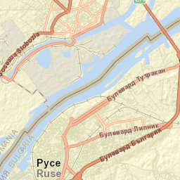 Ruse Street Map