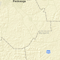 Comuna Pecineaga Street Map