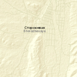 Storozhevaya Street Map