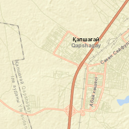 Kapshagay Street Map