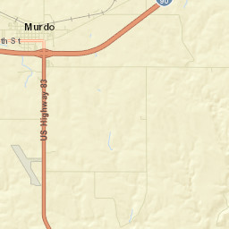 Murdo Street Map