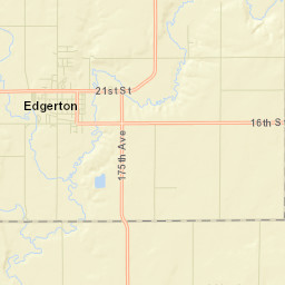 Edgerton Street Map