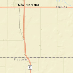 New Richland Street Map