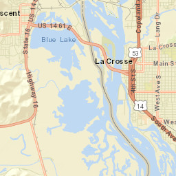 2520 15th Place South, La Crosse, WI Street Map