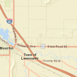 Mauston Street Map