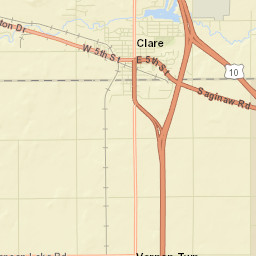 Clare Street Map