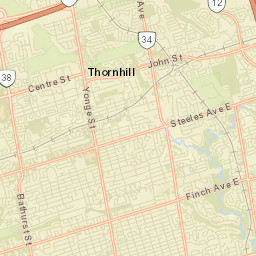 Thornhill Street Map