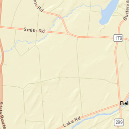 Rural Hill New York Street Map