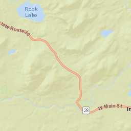 Indian Lake New York Street Map