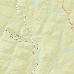 Pudding Hollow New York Street Map