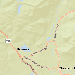 Olmstedville New York Street Map