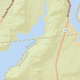 Howes Landing New York Street Map