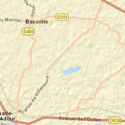 Grenade-sur-l’Adour Street Map