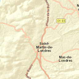 Saint-Martin-de-Londres Street Map