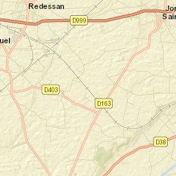 Redessan Street Map