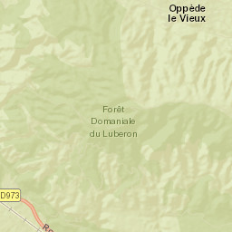 Oppède le Vieux Street Map