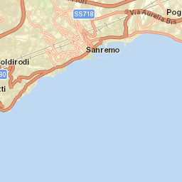 San Remo Street Map