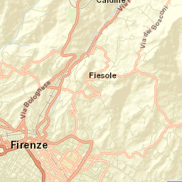 Fiesole Street Map