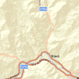 Compiobbi Street Map