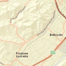 Bellocchi Street Map