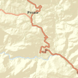 Prozor Street Map