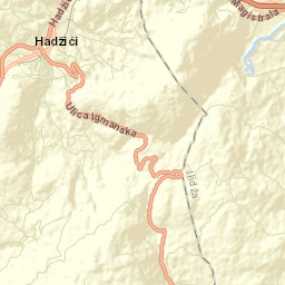 Hadžići Street Map