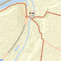 Obshtina Lom Street Map