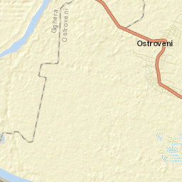 Ostroveni Street Map
