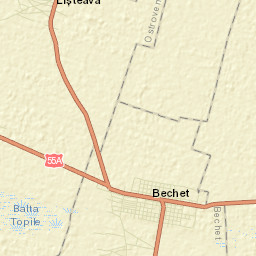 Lișteava Street Map