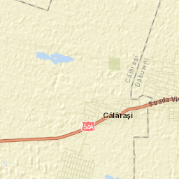 Călăraşi Street Map