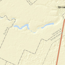 Comuna Izvoarele Street Map