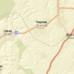 Obshtina Dulovo Street Map