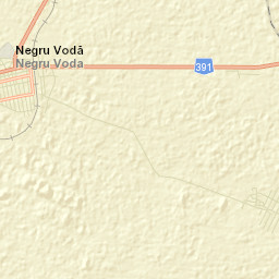 Oraş Negru Vodã Street Map