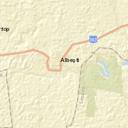Comuna Albeşti Street Map