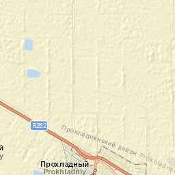 Prokhladnenskiy Rayon Street Map