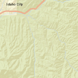 Idaho City Street Map