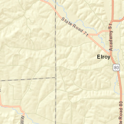 Elroy Street Map