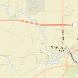 Sheboygan Falls Street Map